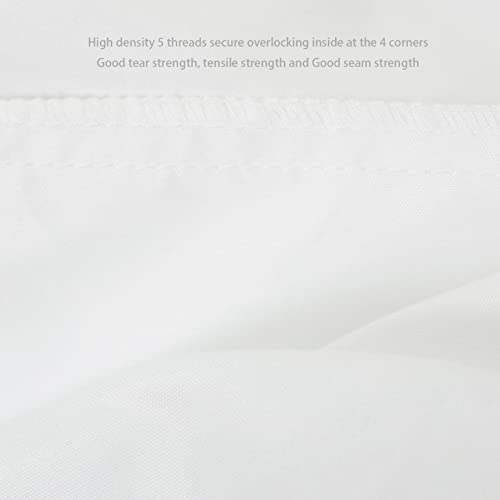 CaSaJa 3 Pack Bassinet Sheet Set - White