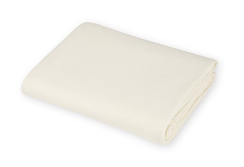 American Baby Company Natural Cotton Cradle Sheet Cream 18 x 36
