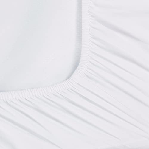 CaSaJa 3 Pack Bassinet Sheet Set - White