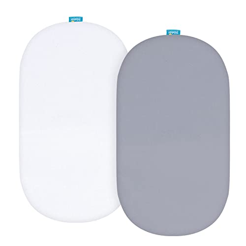Biloban Bassinet Sheets 2 Pack Ultra Soft Microfiber