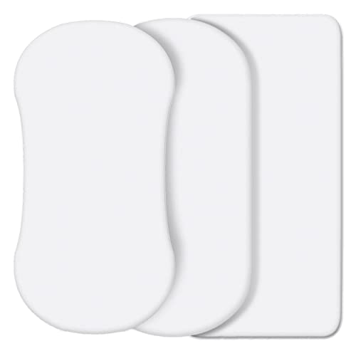 CaSaJa 3 Pack Bassinet Sheet Set - White