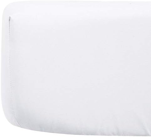 Organictune Microfiber Crib Sheets 28x52x8 White