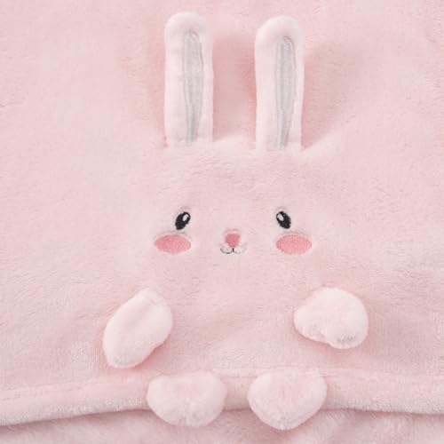 Babyhuggle Foldable Rabbit Plush Blanket 1