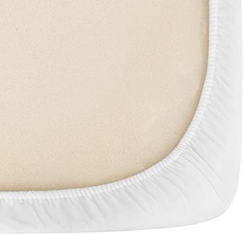Organictune Microfiber Crib Sheets 28x52x8 White