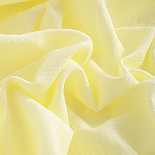 NTBAY 2 Pack Muslin Crib Sheets Soft Breathable