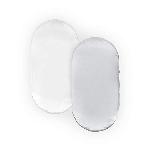 Pro Goleem Satin Crib Sheet 2 Pack for Baby