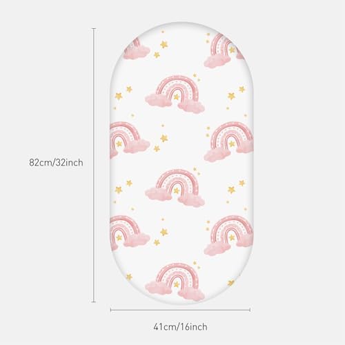Soarwg Kids Bassinet Sheets 4Pack Neutral