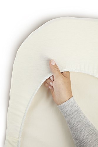 BABYBJORN Organic White Cradle Fitted Sheet