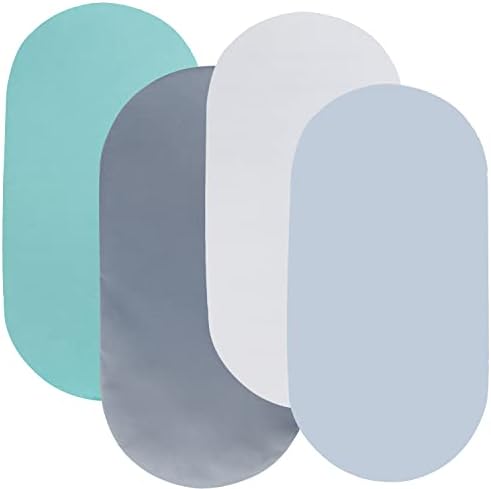 Tontukatu Bassinet Sheet Set 4 Pack Fitted Sheets