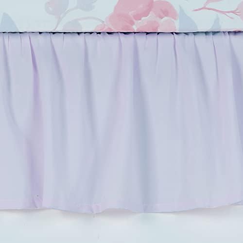 Bedtime Originals Lavender Floral 3-Piece Crib Bedding Set - PinkPurple