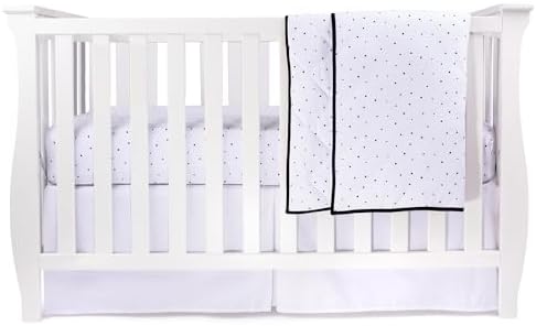 Elys Co Baby Crib Bedding Set - 3 Piece for Boys Girls