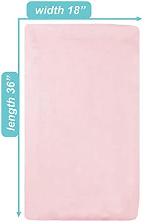 TL Care Supreme Natural Cotton Cradle Sheet for Girls Pink