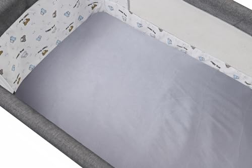 Tontukatu 3 Pack Satin Bassinet Sheets Soft and Breathable