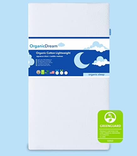 Organic Dream Crib Mattress - 5 Delux White