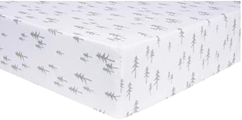 Trend Lab Pine Trees Fitted Crib Sheet 28x52