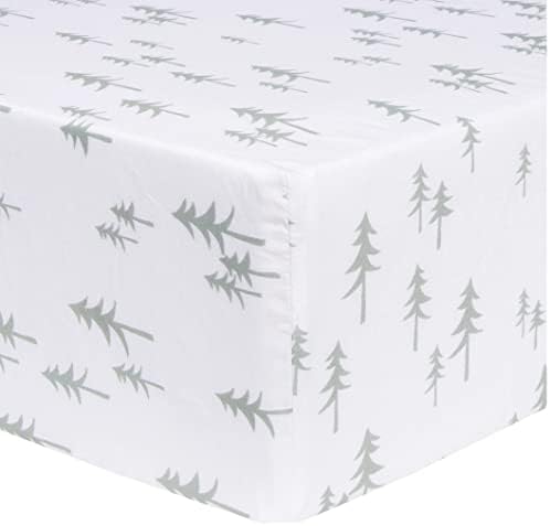 Trend Lab Pine Trees Fitted Crib Sheet 28x52