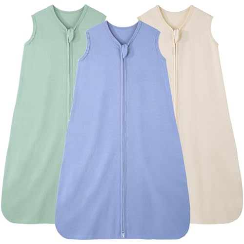Baby Sleep Sack 12-18 Months 3 Pack Apricot 100 Cotton