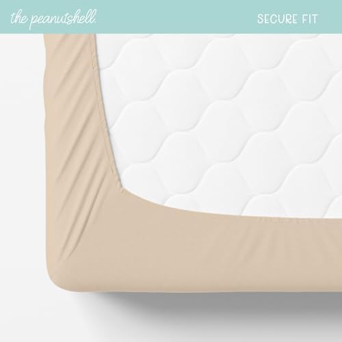 The Peanutshell Organic Bassinet Sheets 4-Pack for Boy or Girl