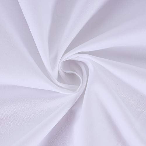 ShunjieHome Crib Skirt 100 Egyptian Cotton 400 Thread Count 14 Drop