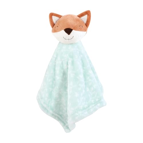 Hudson Baby Unisex Animal Face Security Blanket Enchanted Forest 3-Pack