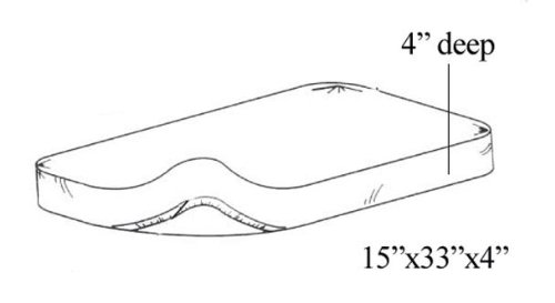 TL Care 15 x 33 Fitted Bassinet Sheet - Natural Cotton Cream Soft Breathable