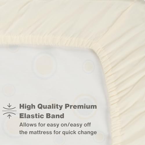 Everyday Kids 2 Pack Fitted Crib Sheets