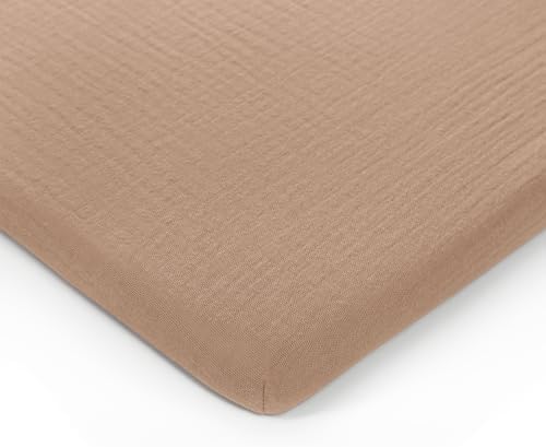 Comfy Cubs Muslin Bassinet Sheet - 100 Soft Cotton