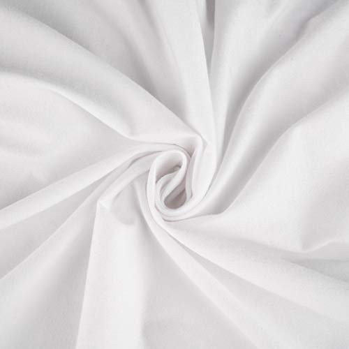 SheetWorld Fitted Cradle Sheet 18 x 36 Organic White 100 Cotton