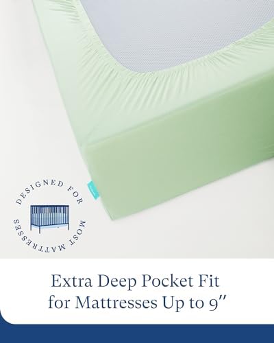 Supersoft Bamboo Crib Sheets for Boys Girls