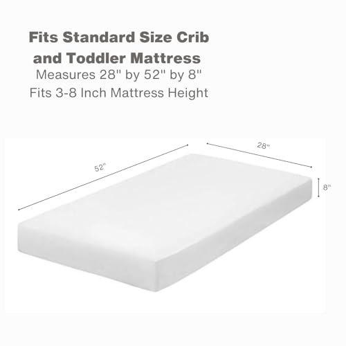 Everyday Kids 2 Pack Fitted Crib Sheets
