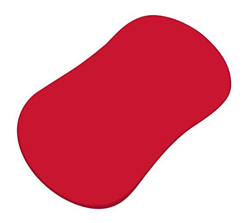 SheetWorld Fitted Cotton Jersey Bassinet Sheet Solid Red 17 x 30