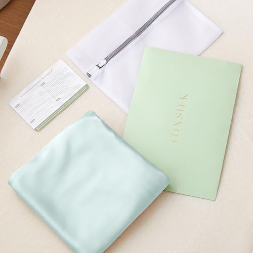 THXSILK 7A Silk Bassinet Sheet - Light Blue