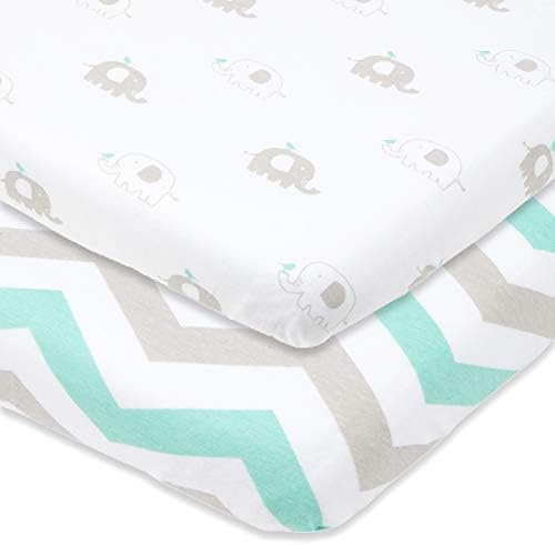 Cuddly Cubs Cradle Sheets Fitted 18x36 - 2 Pack
