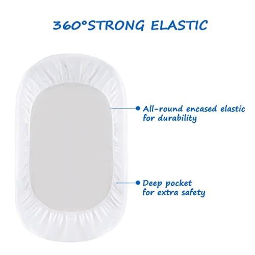 Coldwind Waterproof Bassinet Sheets 2 Pack