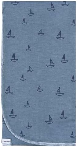Gerber Unisex Flannel Receiving Blankets Pack of 4