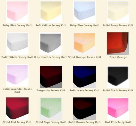 SheetWorld Fitted Cradle Sheet - Solid Red 18x36