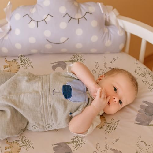 GLLQUEN Baby Bassinet Sheets Set 2-Pack 1