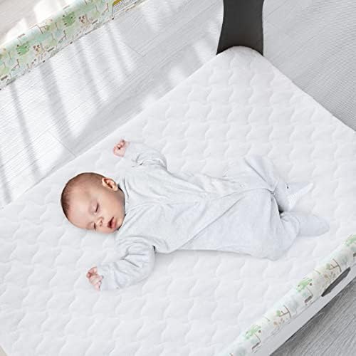 Mini Crib Mattress Protector Cover 2 Pack