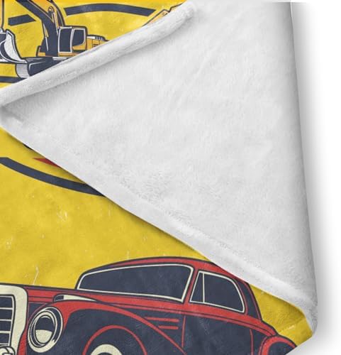 Custom Crib Bedding Set with Car Design