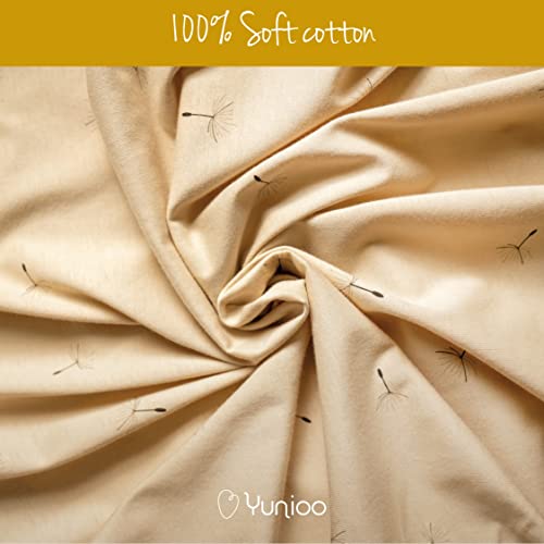 Yunioo Premium Fitted Bassinet Sheets 32x16