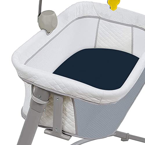 CaSaJa Navy Bassinet Sheet Set 3 Pack