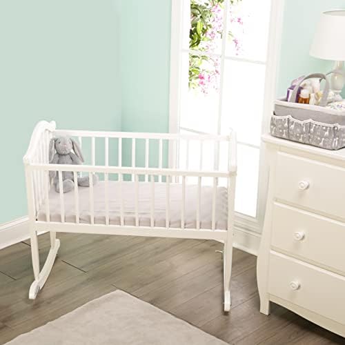 Precious Moments 2 Pack Baby Cradle Sheets - Fitted Set for Baby Boy