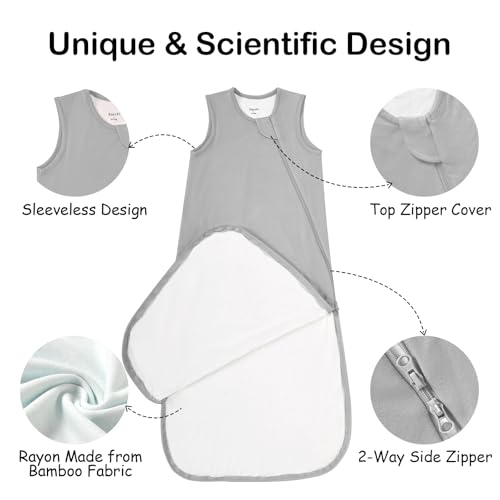 EasyFi SuperSoft Bamboo Rayon Sleep Sack 05 Tog 2 Pack
