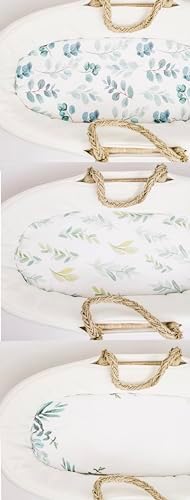NODNAL Bassinet 3 Pack Sheets Gender Neutral