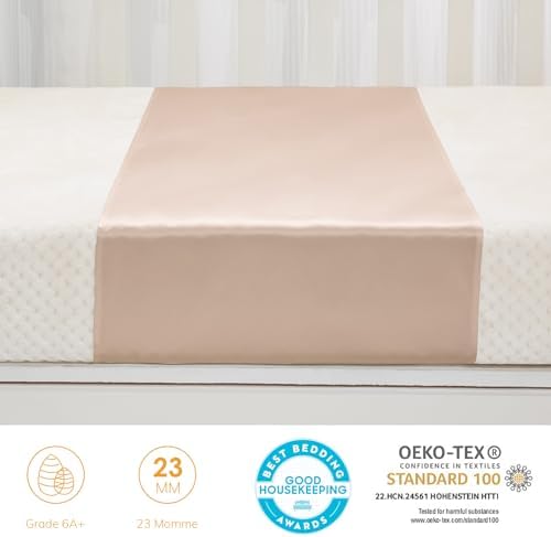 PROMEED 23 Momme Mulberry Silk Bassinet Sheet