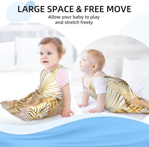 TREPKO Rose Gold Lines Sleep Bag For Infants
