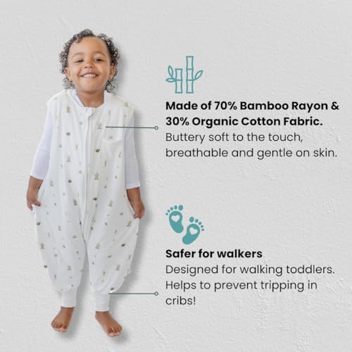 Tealbee DREAMSUIT Toddler Sleep Sack with Feet 2T 3T