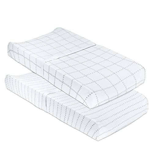 Petit Dreams 2-Pack Cradle Sheets for Baby Boy or Girl
