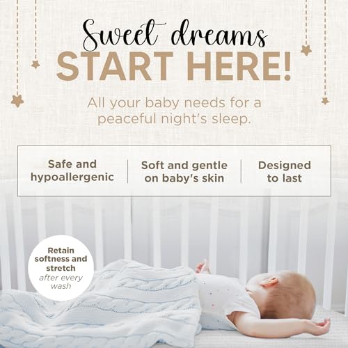 KoolerThings Bassinet Sheets 2 Pack - Organic Cotton