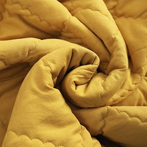 FLXXIE Toddler Quilt 39x47 Inches Yellow